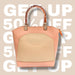GUCCI Inspired Premium Peach & Beige Handbag for Women | Stylish Two-Tone Shoulder Bag | Elegant Daily & Formal Use