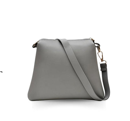 Grey Striped Handbag Set for Women – Stylish Tote & Sling Bag Combo|ApnaBag.shop