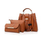 3-Piece Brown Handbag Set for Women – Stylish, Functional & Affordable